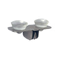 Flexi Storage Home Solutions Duo Shelf Clips Chrome Steel Double Slot - 6 Pack