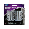 Zenith Screen Door Hinges - 70mm - Zinc Plated - Self Closing - SuperSaverAU - view 2