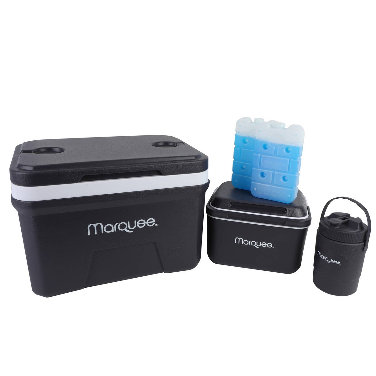 Marquee 5 Piece Hard Cooler Set - 25L, 5L, 1L - Insulated, Durable - SuperSaverAU - view 1