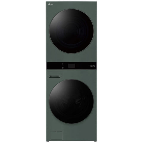 LG WashTower 19/10kg All-In-One Stacked Washer Dryer - Forest Green - TurboClean360 - WWT-1910FGX