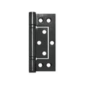 Austyle Black Stainless Steel Fast Fix Non Mortise Flush Hinge 100mm x 47mm x 2.5mm - SuperSaverAU - view 2