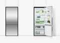 Fisher & Paykel Series 5 413L Bottom Mount Fridge - Stainless Steel, Right Hinge, ActiveSmart - RF442BRPX6