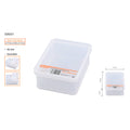 Tactix Small A6 Storage Container 1L Plastic Stackable with Lid 163 x 118 x 58mm
