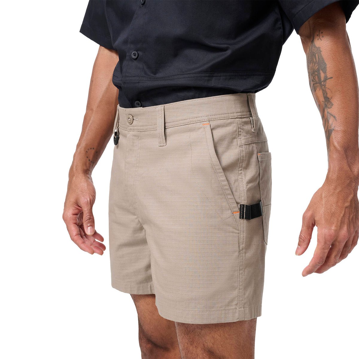 Citeco Size 92R Khaki Short Shorts Ripstop - Lightweight - Durable - UPF 50+ - SuperSaverAU - view 3
