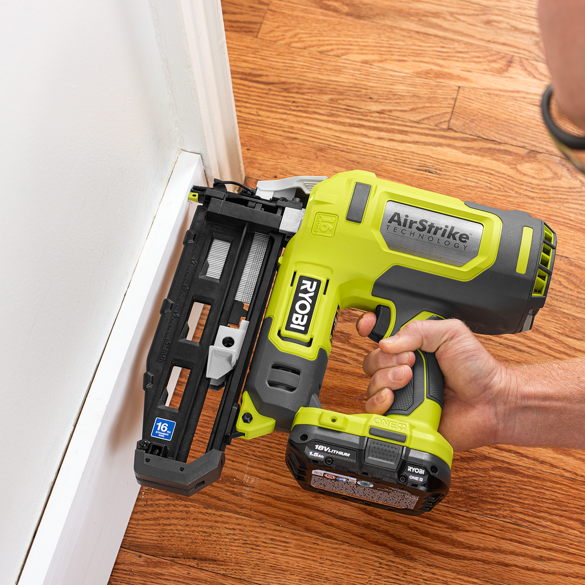 Ryobi 18V ONE+ 16GA Brad Nailer Tool Only - Cordless - 105 Nail Capacity - SuperSaverAU - view 4