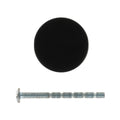 Taskmaster 32mm Knurled Cabinet Knob - Matte Black - 1 Pack - Easy Install - SuperSaverAU - view 1