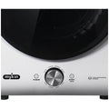 Mykin 5.5kg Vented Dryer - Sensor Drying, 8 Programs, Reverse Tumble, Wall Mountable, White - MVD55W