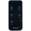 Rinnai 2200W Black Glass Electric Panel Heater - Wi-Fi Control, IP24 Rating, Child Lock - BEPH22DTWF