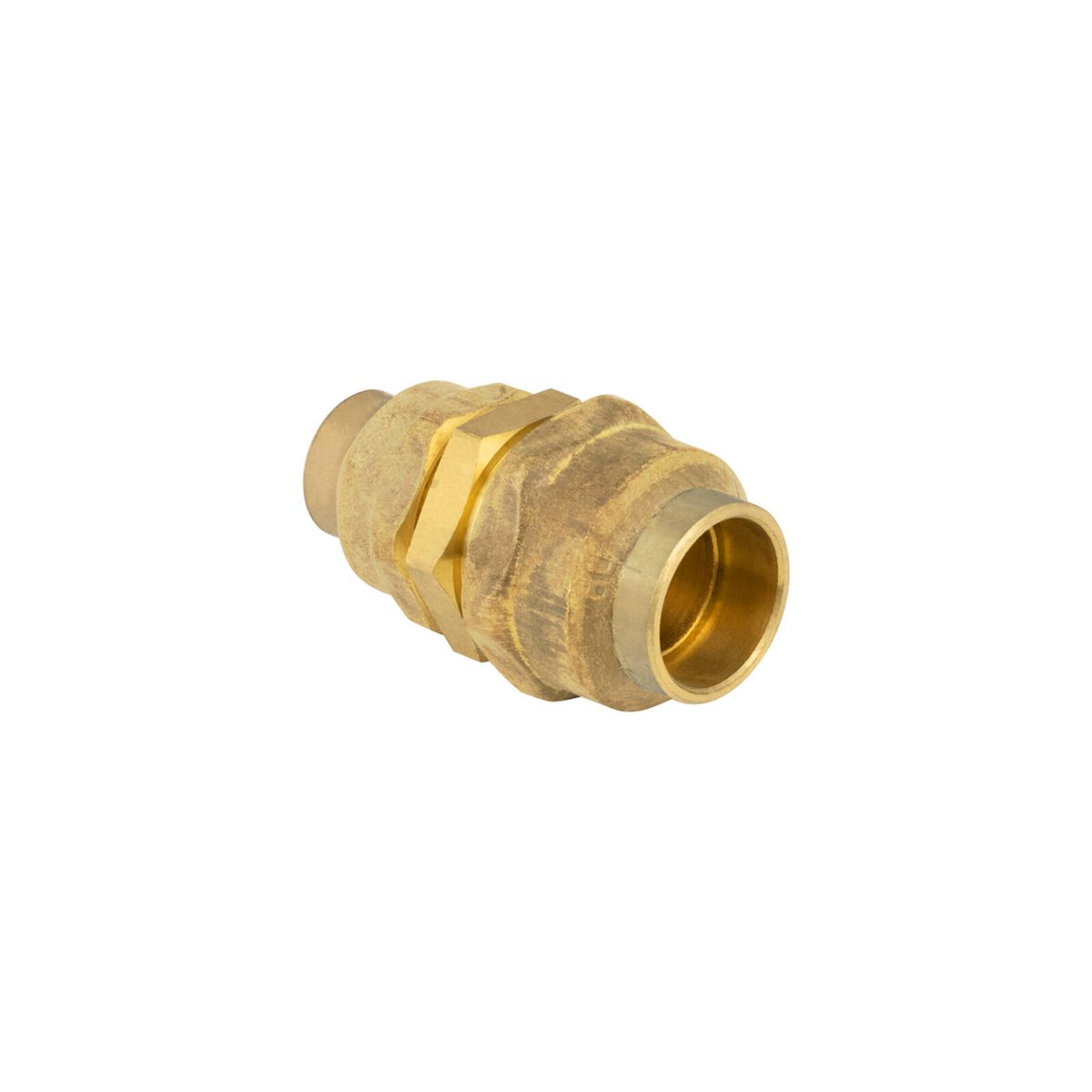 Brasshards Brass Flared Compression Union 20fl x 15fl - Lead-Free - WaterMark Approved - SuperSaverAU - view 1
