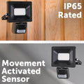 Arlec 24W Smart CCT LED Security Sensor Floodlight 2500lm - IP65 Rated - SuperSaverAU - view 2