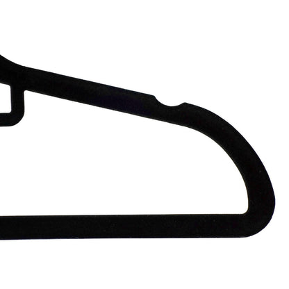 Practa Velvet Clothes Hangers 30 Pack - Slim Design - 410mm x 230mm - Non-Slip