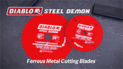 Diablo 254mm Circular Saw Blade - Steel - 50 Teeth - Durable Cuts