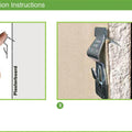 Hangman Push N Hang Picture Hanger - Large & Small - 5kg & 9kg Capacity - Tool-Free Installation - SuperSaverAU - view 4