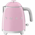 Smeg 50s Retro Style 800mL Mini Electric Kettle - Pink, 1400W, Double Wall - KLF05PKAU