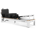 Lifespan Fitness Contour Pro aluminium reformer Pilates bed set - black accents - 75kg - LFRF-CONTPRO