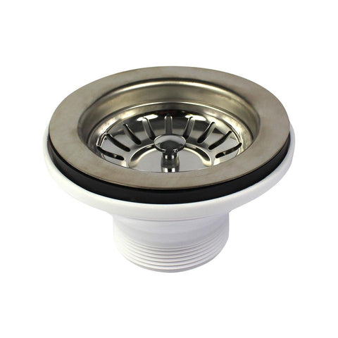 Fix a Sink Standard Stainless Steel Waste Sink Basket - 90mm x 50mm - Silver - Durable & Easy to Clean - SuperSaverAU - view 1