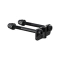 Peak Black Steel Fence Brackets - Wire Grid Fencing 6 Pack - 107mm x 10mm x 115mm - Durable - SuperSaverAU - view 3