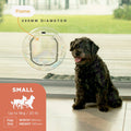 Hakuna Pets Small Ultra Clear Pet Door - 290mm Polycarbonate - Durable - SuperSaverAU - view 2