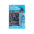 Bremick Vortex Plus Roofing Screw 6.2 x 50mm Hex - Box of 100 - Watertight - SuperSaverAU - view 2