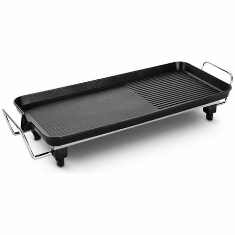 SOGA Electric Korean BBQ Plate - 68cm Wide, 1800W, Multi-Function Cooking, Black - KOREANBBQPLATE68CM