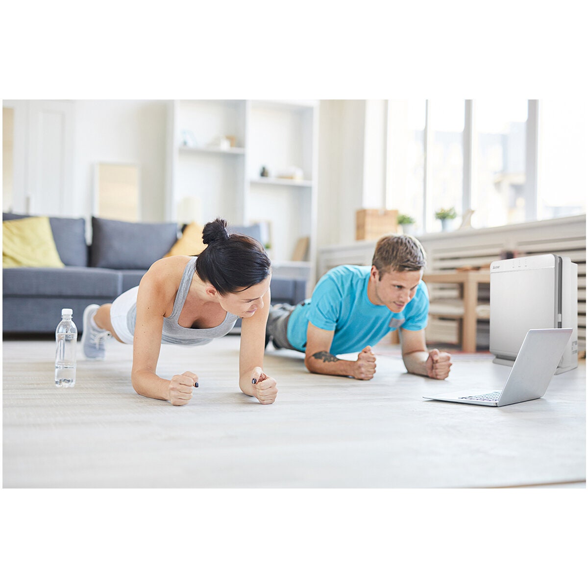 Mitsubishi Electric Air Purifier - HEPA, Carbon and Platinum Catalyst Filters, 60m² Coverage - MA-E85R-A