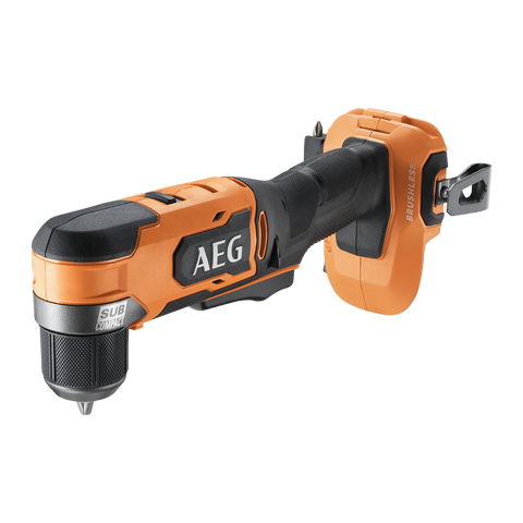 AEG 18V Brushless Right Angle Drill - 90mm - Skin Only - Compact Design - SuperSaverAU - view 1