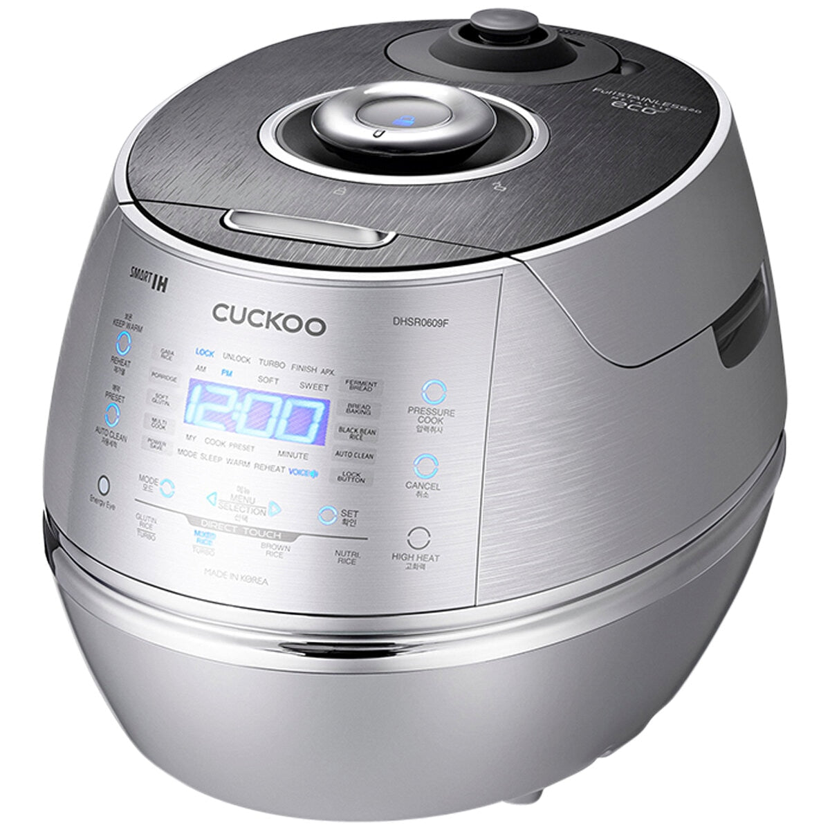 Cuckoo Induction Heating Electric Pressure Rice Cooker 6 Cups CRP-DHSR0609F