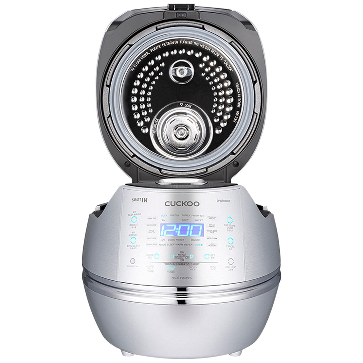 Cuckoo Induction Heating Electric Pressure Rice Cooker 6 Cups CRP-DHSR0609F