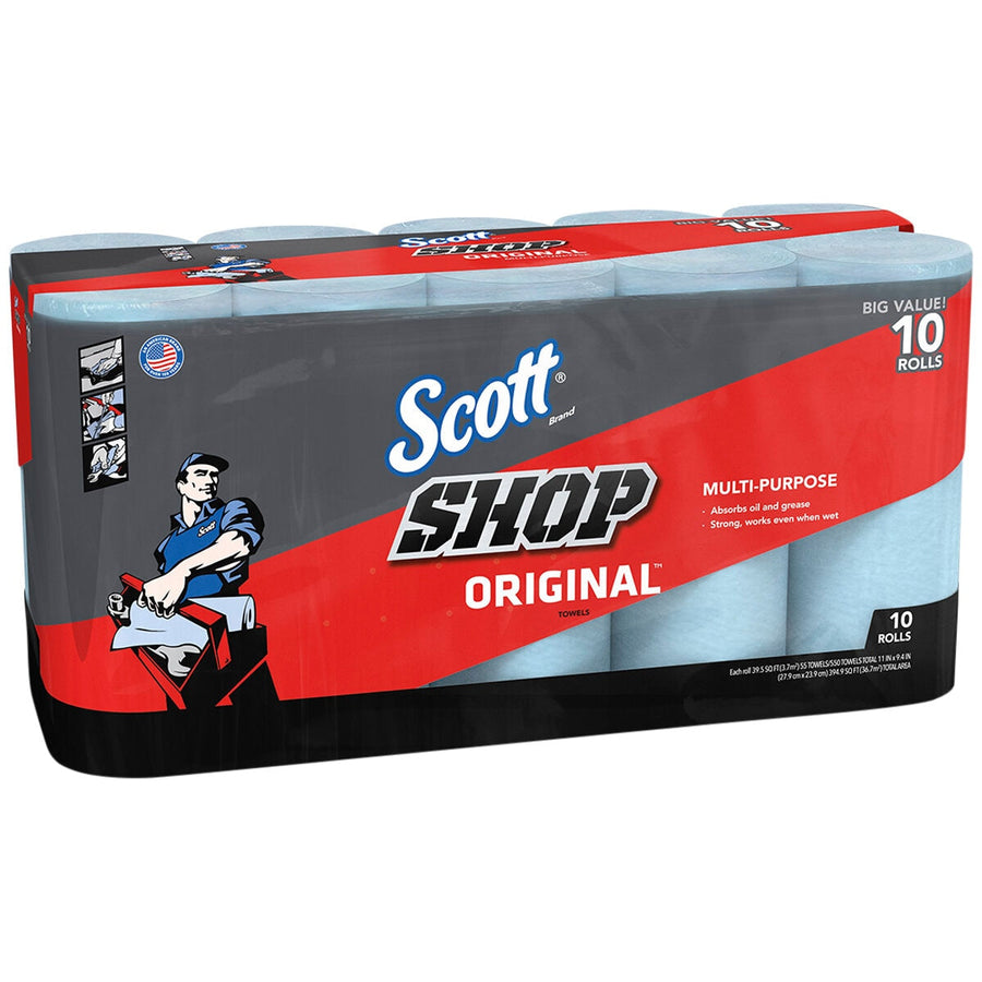 Scott Shop Multi-Purpose Towels 10 Pack - SuperSaverAU - view 1