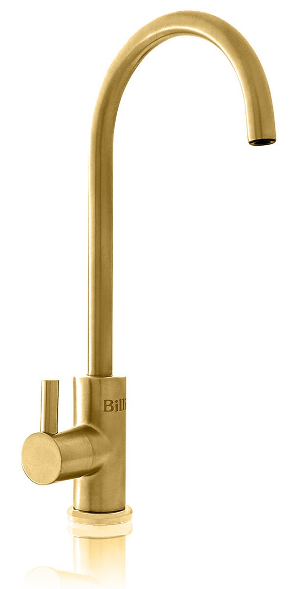 Billi Home C Chilled Filtered Water Tap - Round Slimline Dispenser - Urban Brass - 913000RUB