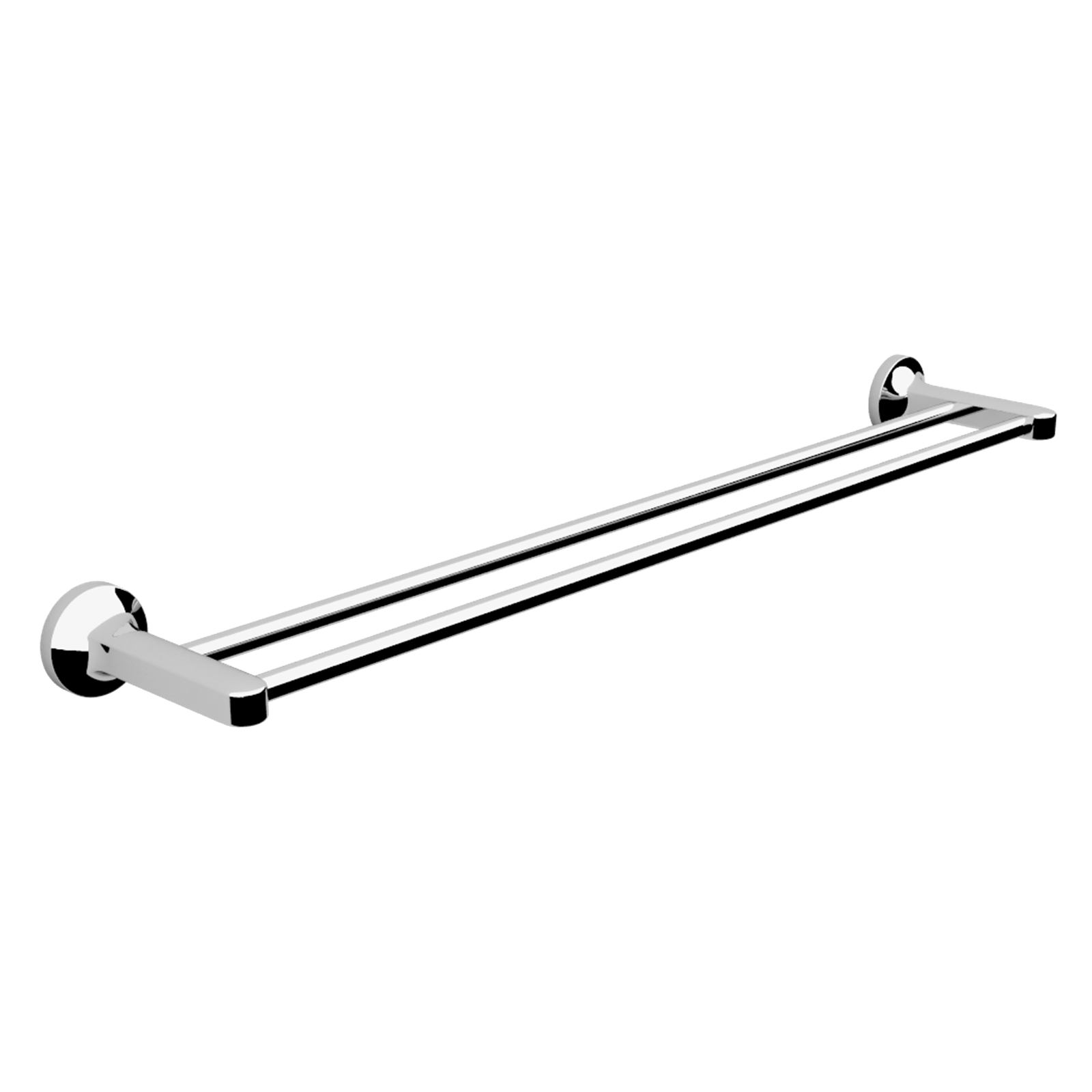 Caroma 600mm Sahara Double Towel Rail Chrome