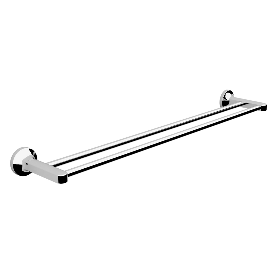 Caroma 600mm Sahara Double Towel Rail Chrome