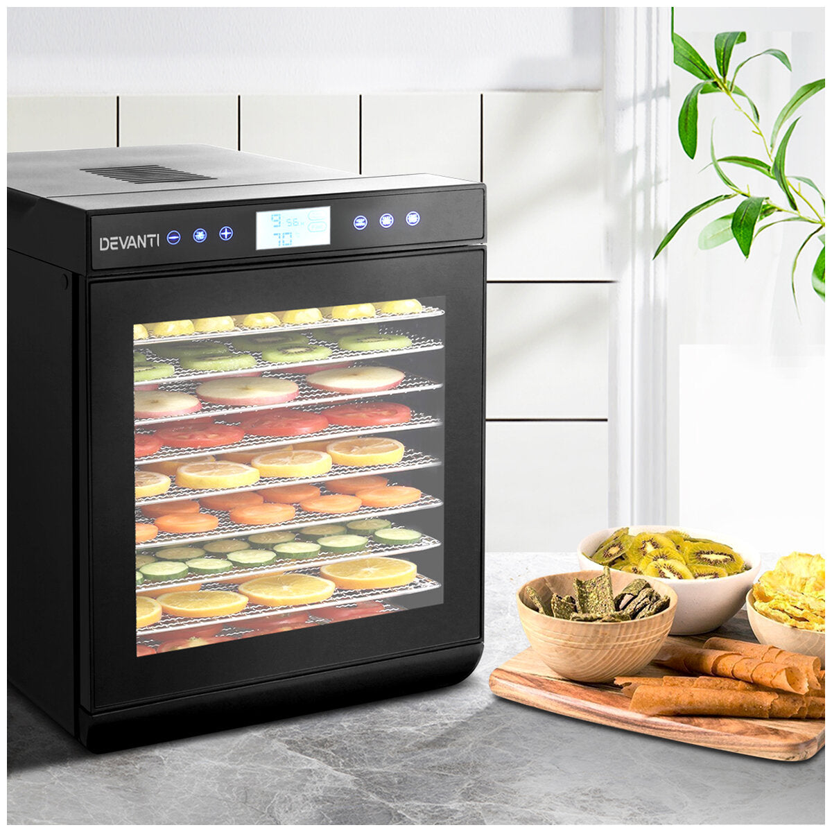 Devanti 10 Tray Food Dehydrator - SuperSaverAU - view 4
