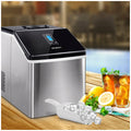 Devanti Portable Ice Cube Maker 3.2L Stainless Steel - SuperSaverAU - view 5