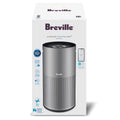 Breville Smart Air Viral Protect Max Air Purifier - Rooms to 138m², CADR 530m³/h, WiFi, Titanium - LAP608TTM