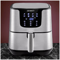 Devanti 7L Digital Air Fryer Silver AF-K-G-5T6-SS - SuperSaverAU - view 2