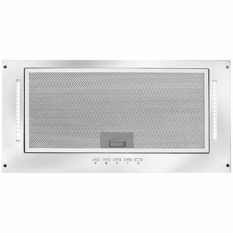 Artusi 60cm Undermount Rangehood - Stainless Steel Facia, 750m³/h, Push-Button Control - AUM60