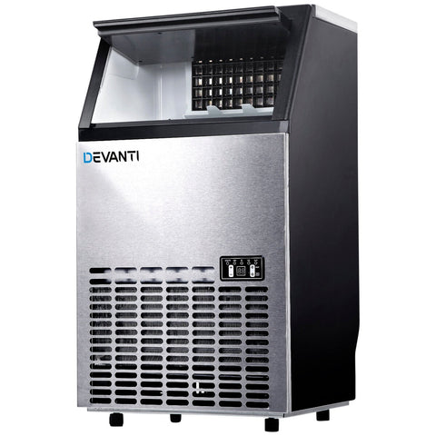 Devanti Stainless Steel Commercial Ice Maker - SuperSaverAU - view 1
