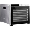 Devanti 10 Tray Food Dehydrator Stainless Steel - SuperSaverAU - view 1
