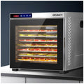 Devanti 10 Tray Food Dehydrator Stainless Steel - SuperSaverAU - view 4