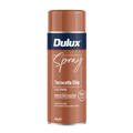 Dulux 340g Terracotta Chip Flat Spray Paint, Matte Finish, Indoor