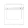 Ezystorage Small Expandable Pantry Shelf - 27-46 cm - White - Space Saver - SuperSaverAU - view 3