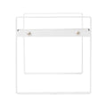 EzyStorage Small Expandable Pantry Shelf 27-46cm White