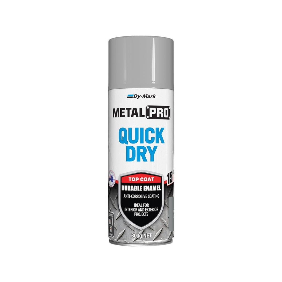 Dy-Mark MetalPro Quick Dry - 300g - Silver - Quick Dry Enamel - SuperSaverAU - view 1