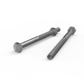 Zenith Hot Dip Galvanised Hex Head Bolts and Nuts M8 x 100mm 25 Pack - SuperSaverAU - view 3