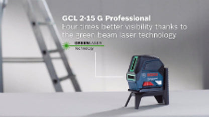 Bosch Professional Combi Laser - 15m - Plastic - IP54 Protection