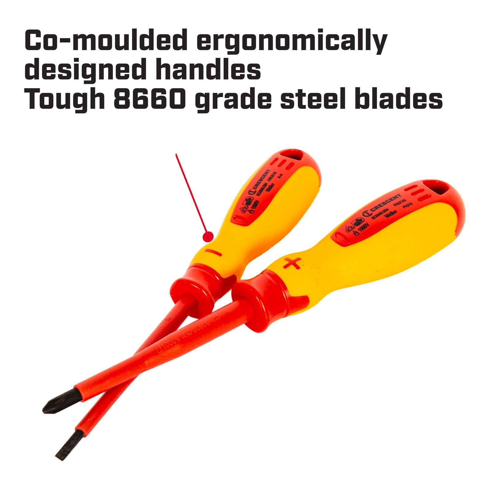 Crescent 1000V Insulated Screwdriver Set - 2 Piece