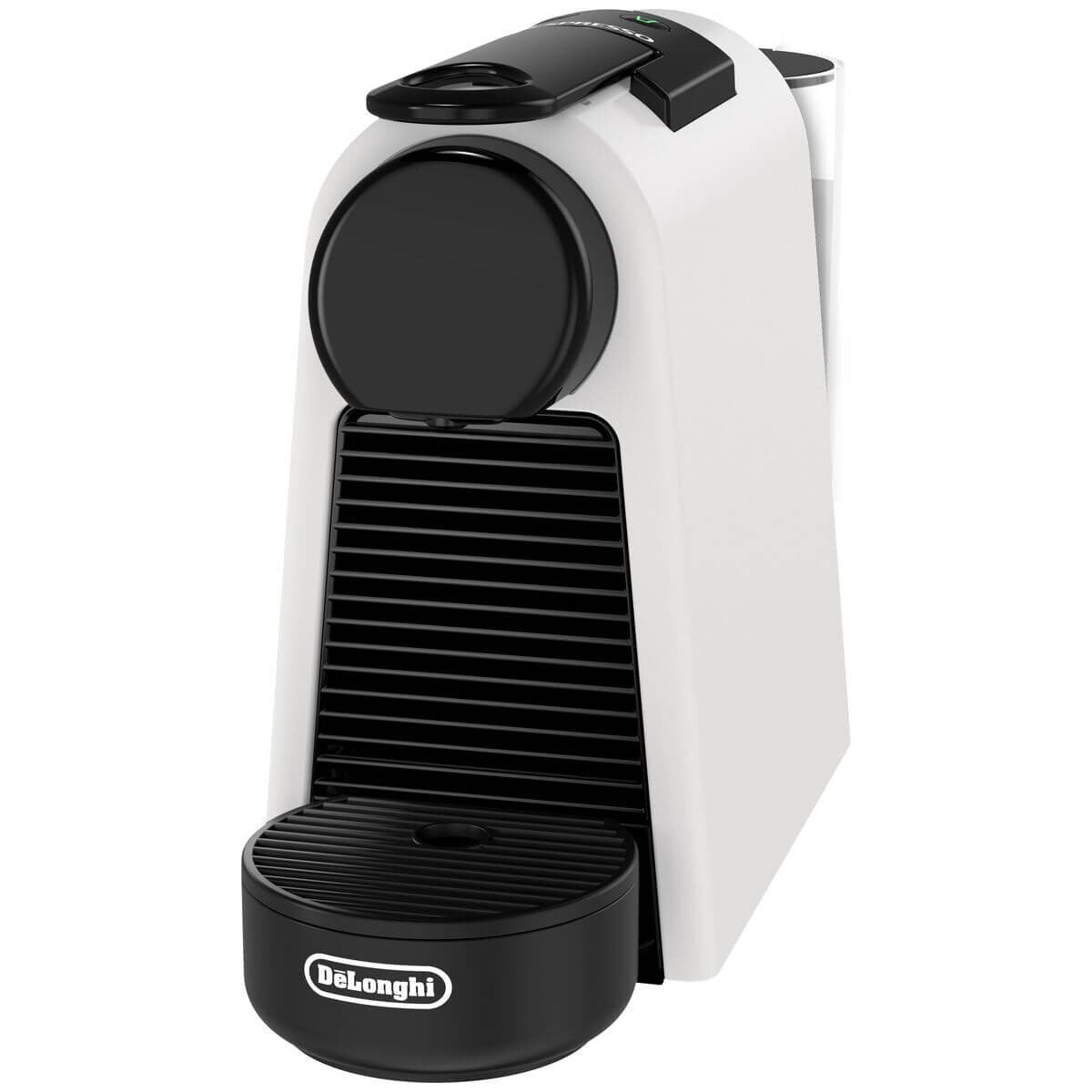 DeLonghi Essenza Mini Nespresso capsule machine - White, Aeroccino3 milk frother, 19 bar pump - EN85WMTAE