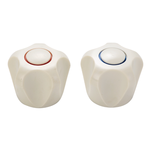 Shaw & Mason Ivory Universal Multi Fit Tap Handles - Plastic, Pair