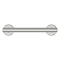 Homecare By Caroma 300mm Stainless Steel Straight Grab Rail - Durable Safety Support - SuperSaverAU - view 3
